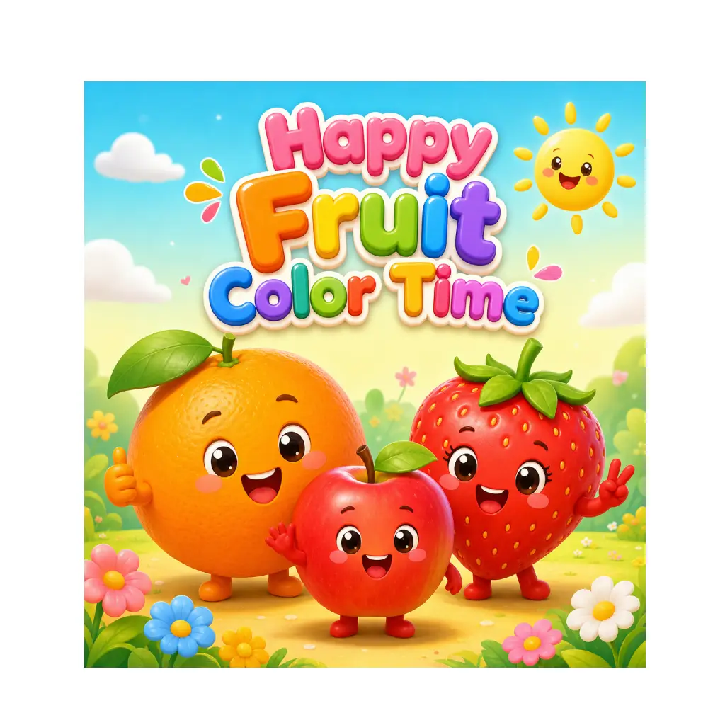 Happy Fruit Color Time