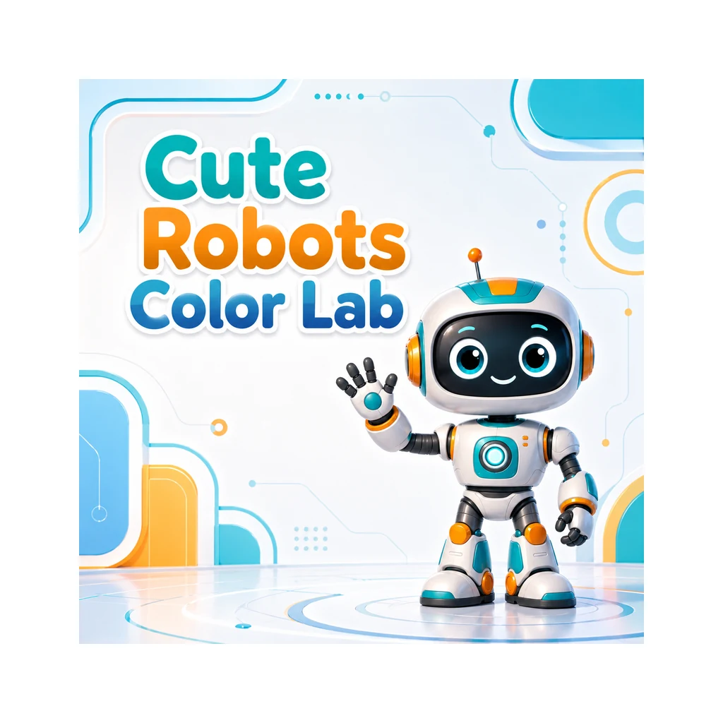 Cute Robots Color Lab