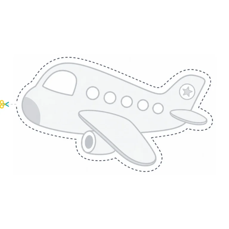 Cutting Paths: Airplane