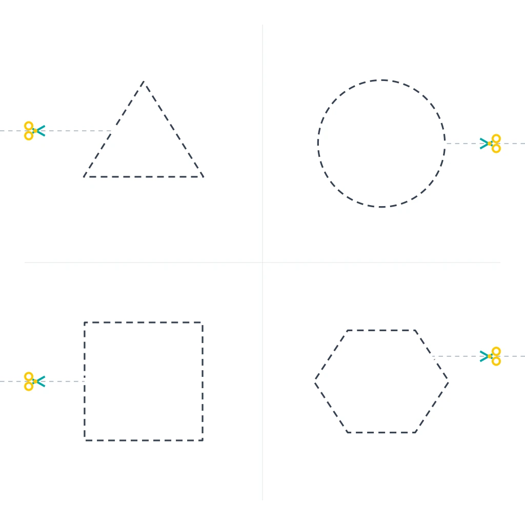 Cutting Paths: Basic Shapes