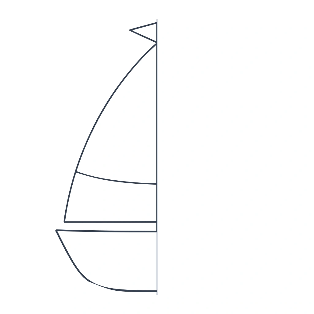 Draw the Other Half Sailboat