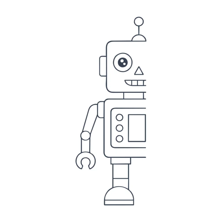 Finish the Robot Drawing