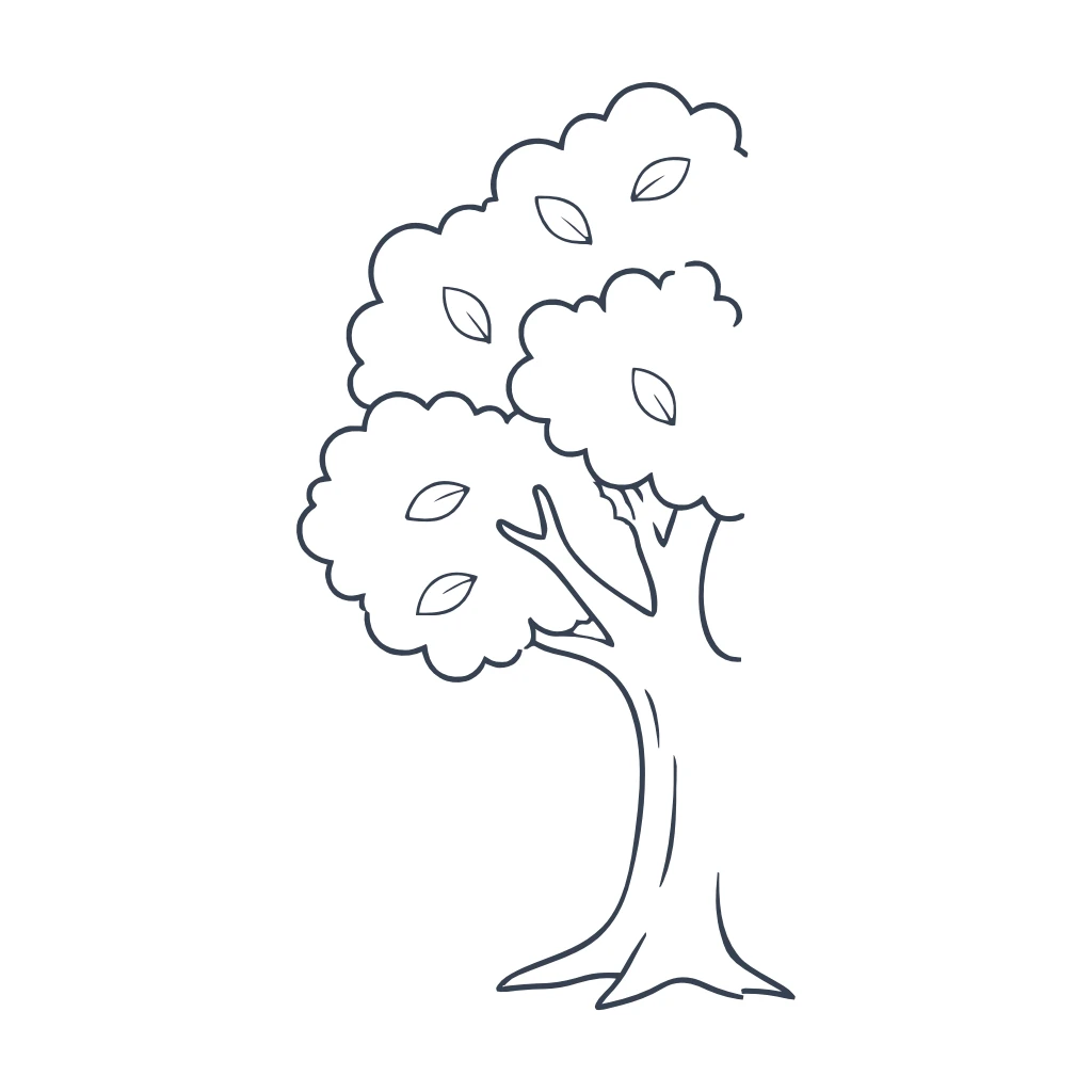 Finish the Tree Drawing