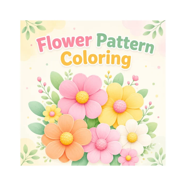 Flower Pattern Coloring