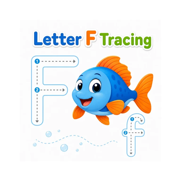 Letter F Tracing