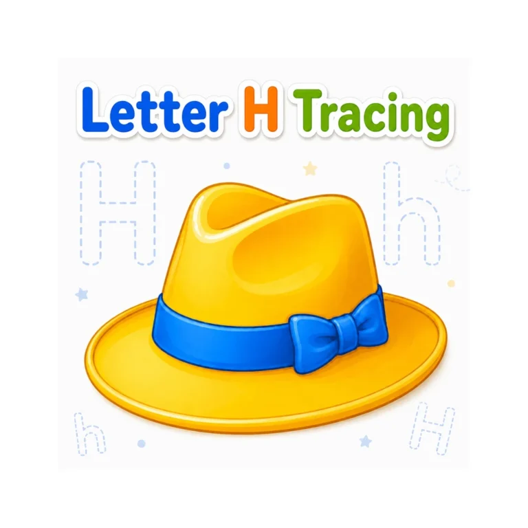 Letter H Tracing