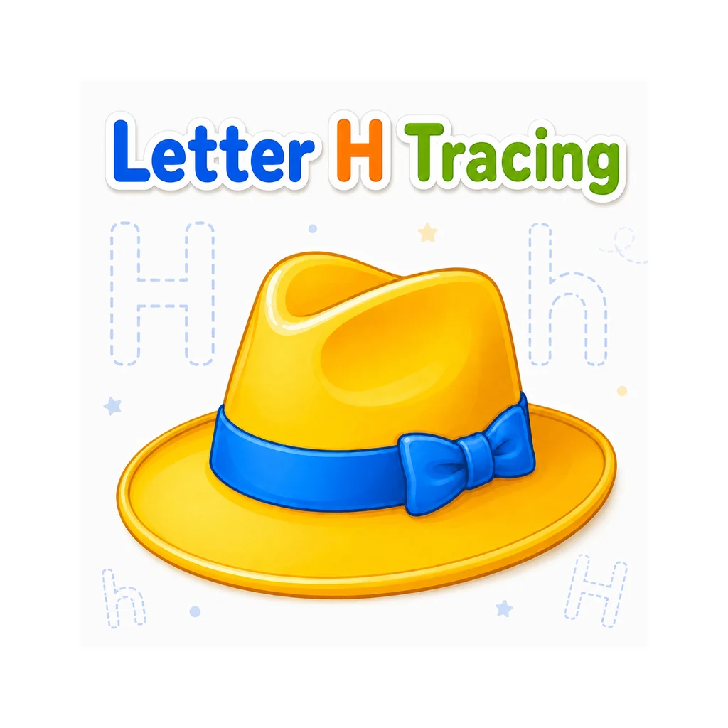 Letter H Tracing