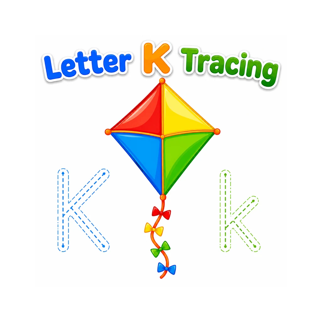 Letter K Tracing