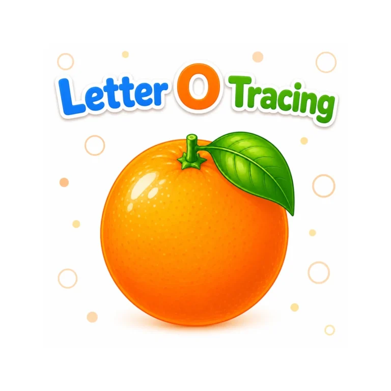 Letter O Tracing