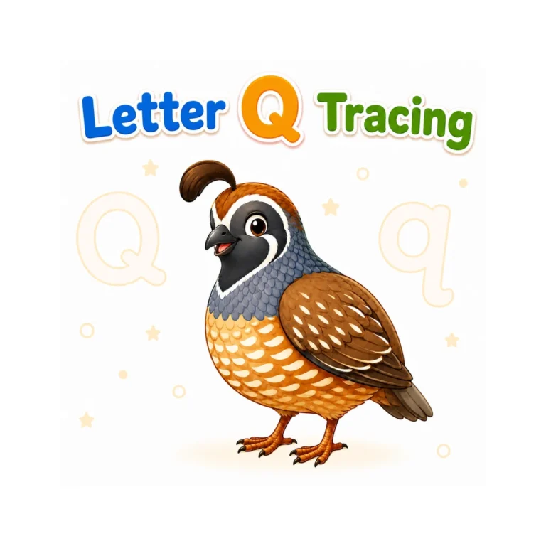 Letter Q Tracing