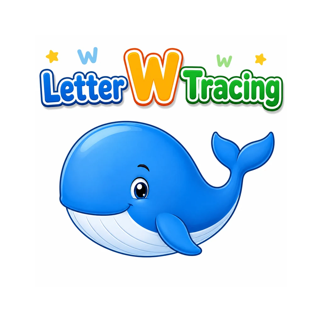 Letter W Tracing