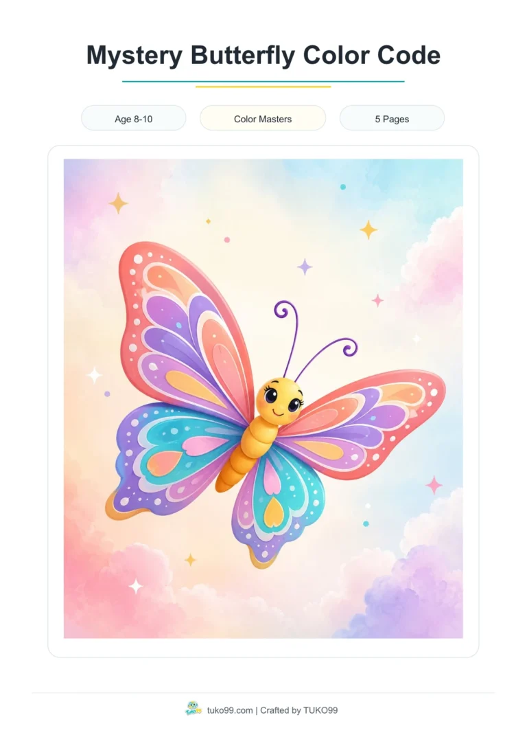 Mystery Butterfly Color Code