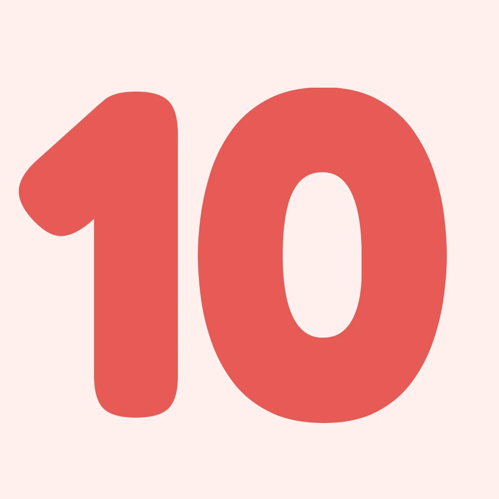 Number 10 Tracing