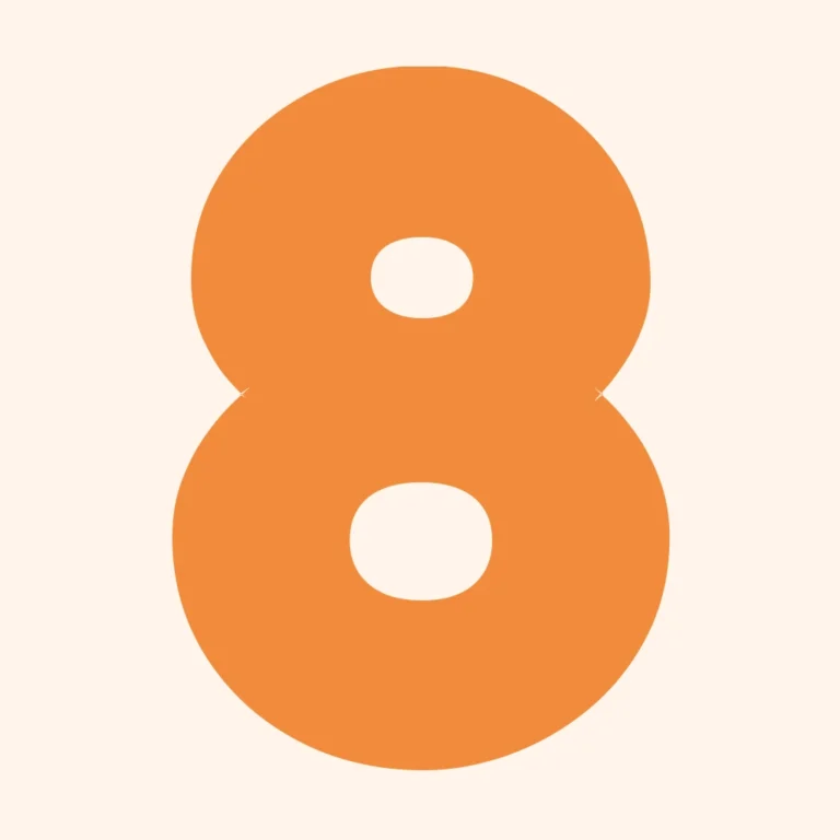 Number 8 Tracing