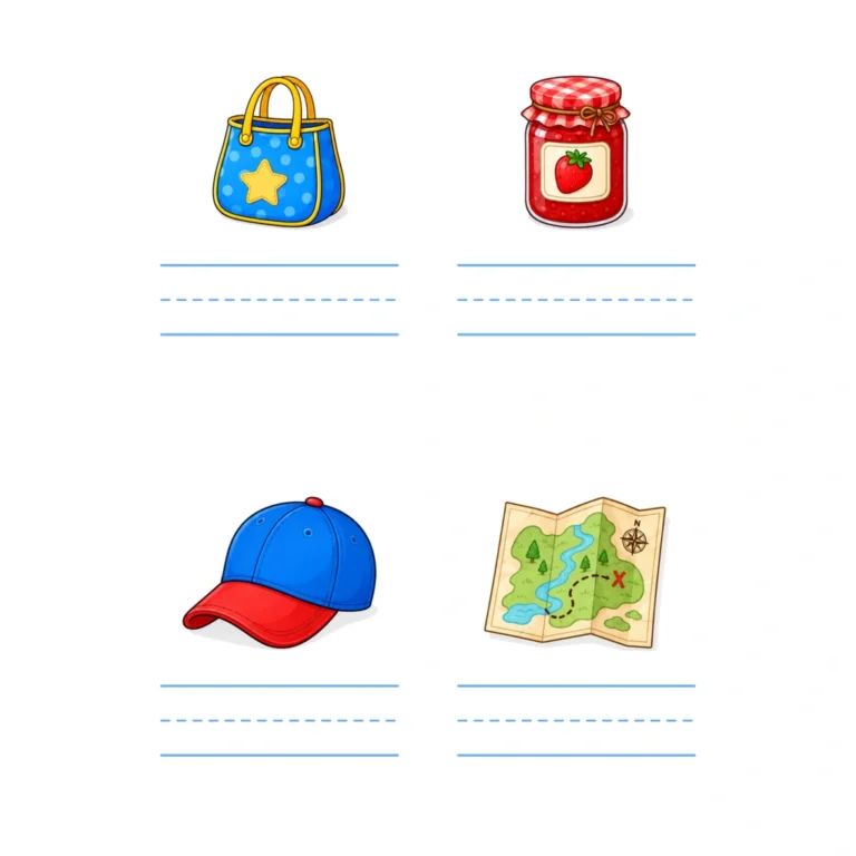 Short A Picture Word Writing – Set 1